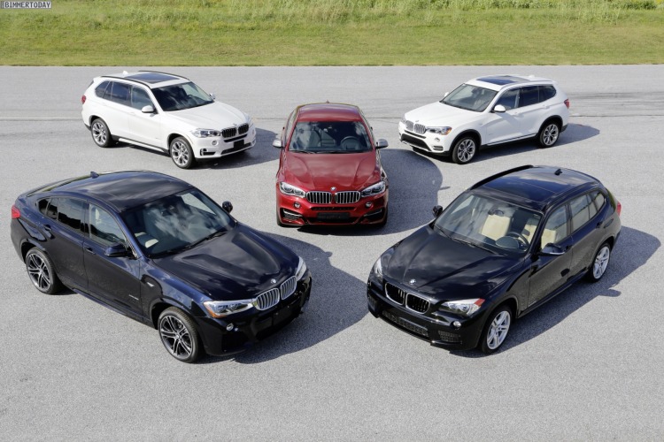 15-Jahre-BMW-X-Modelle-Jubilaeum-2014-BMW-X6-X5-X4-X3-X1