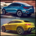Bild-Vergleich-BMW-X4-F26-Mercedes-GLC-Concept-Coupe-Shanghai-2015-04