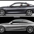 Bild-Vergleich-BMW-4er-Coupe-F32-Mercedes-C-Klasse-Coupe-2015-05