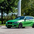 BMW-1er-F20-matt-gruen-Folierung-Vossen-Wheels-12