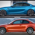 Bild-Vergleich-BMW-M2-F87-Coupe-BMW-1er-M-E82-2015-04