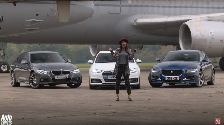 Audi-A4-BMW-3er-Jaguar-XE-Video-Auto-Express