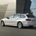 BMW 520d Touring, 190 PS , mineralweiß metallic, Luxury, Leder Dakota Mokka
