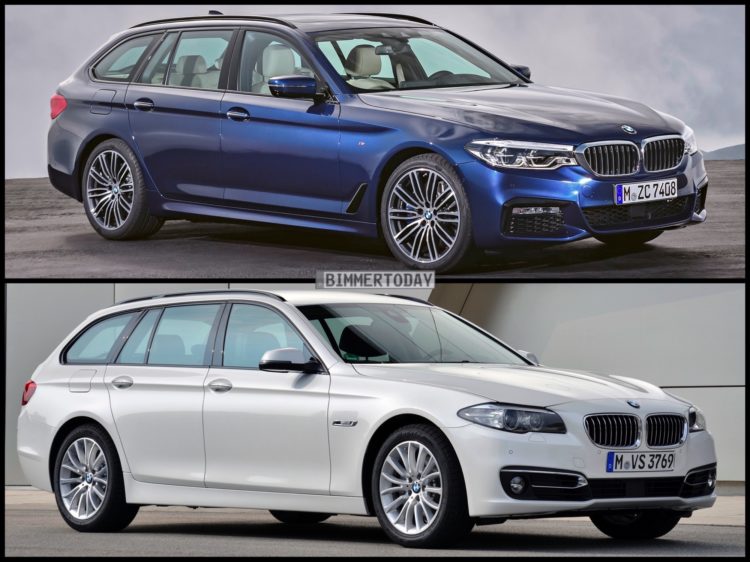 Bild-Vergleich: BMW 5er Touring G31 gegen Vorgänger F11 LCI - Allgemein -  Das BMW Generation G Forum