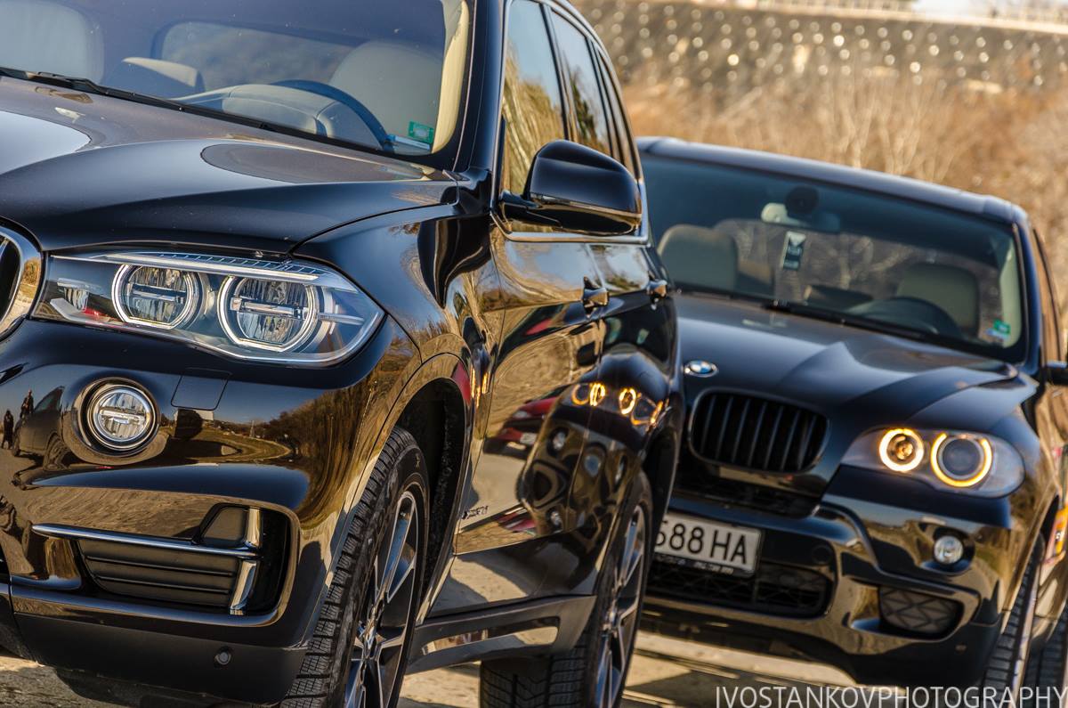 Generationen-Treffen BMW X5 2014: Foto-Vergleich mit F15, E70 und E53