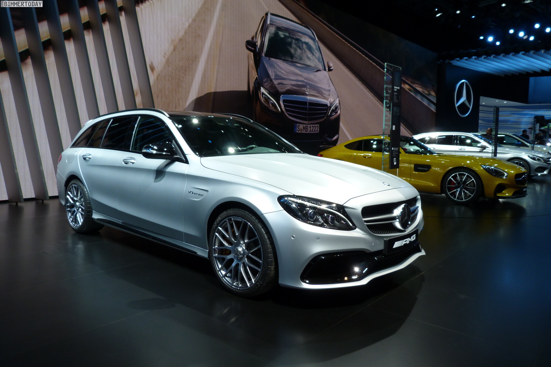 Paris 2014 Mercedes C 63 Amg Als Limousine Und T Modell