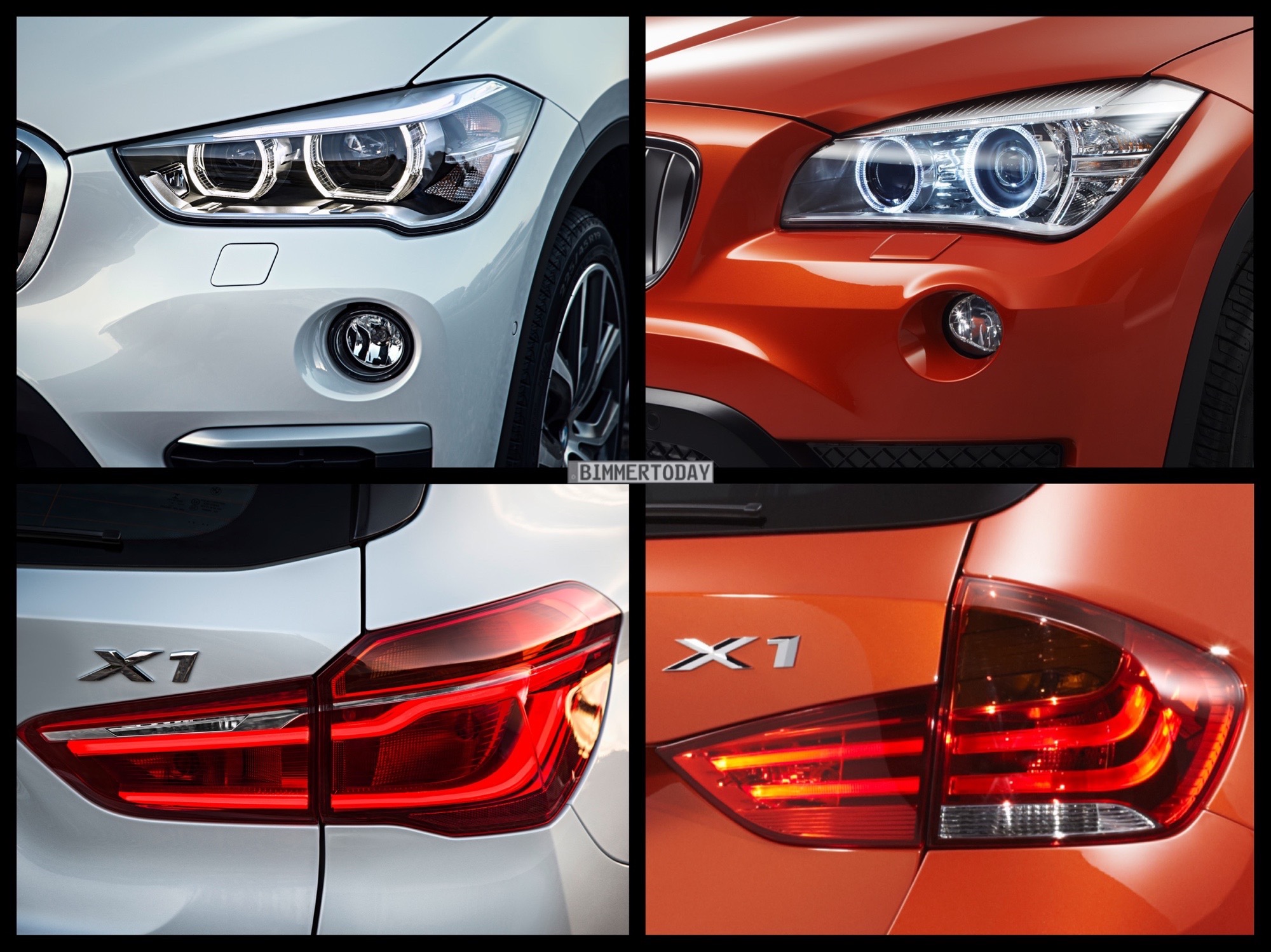 Bild-Vergleich: Neuer BMW X1 F48 vs. Vorgänger-X1 E84