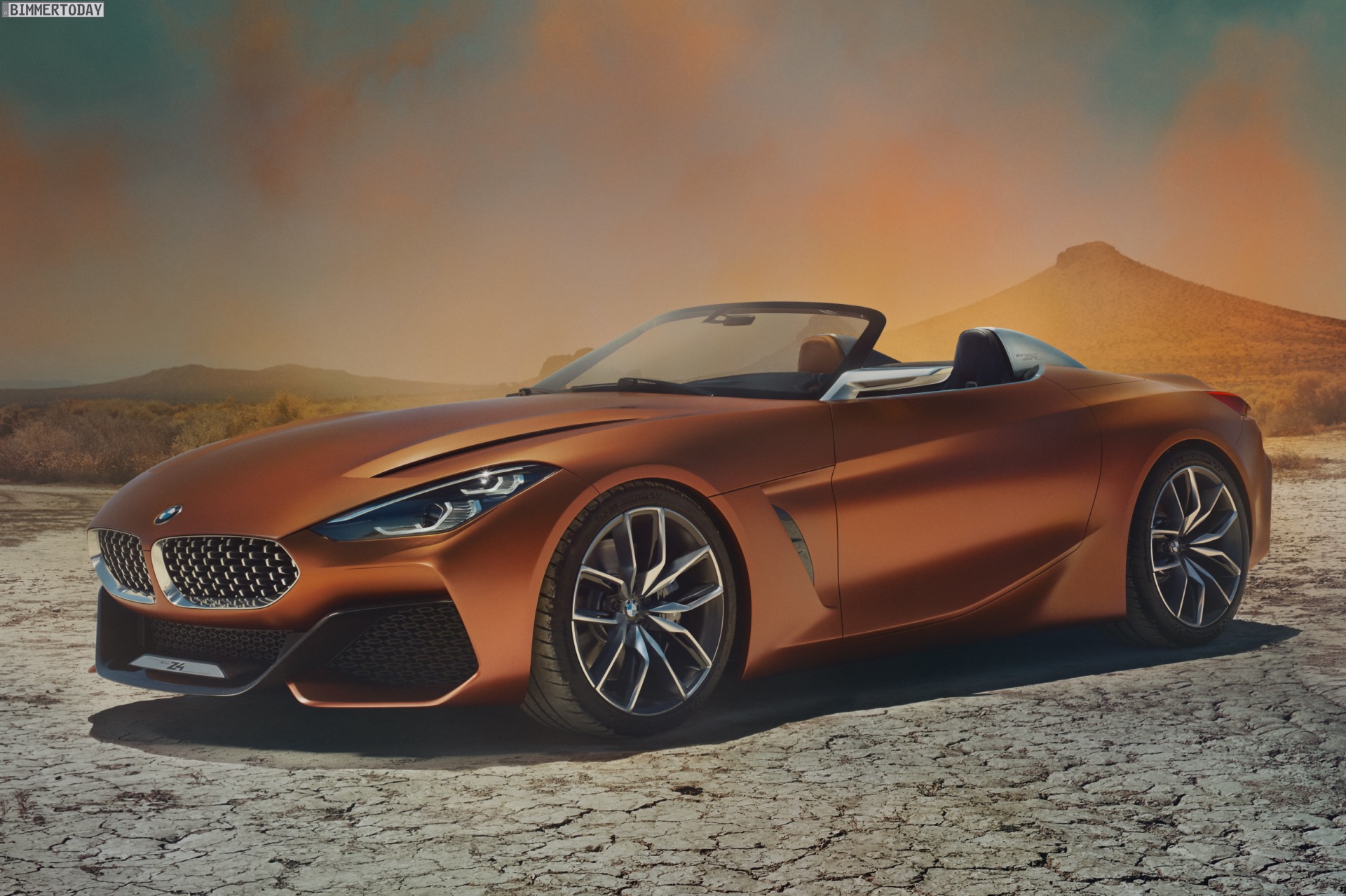 The Future Of Luxury: The 2017 BMW Z4 Concept