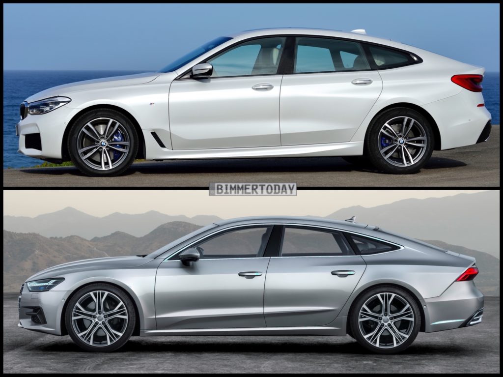 BMW 5er Touring, 6er GT und 7er lang im Konzeptvergleich