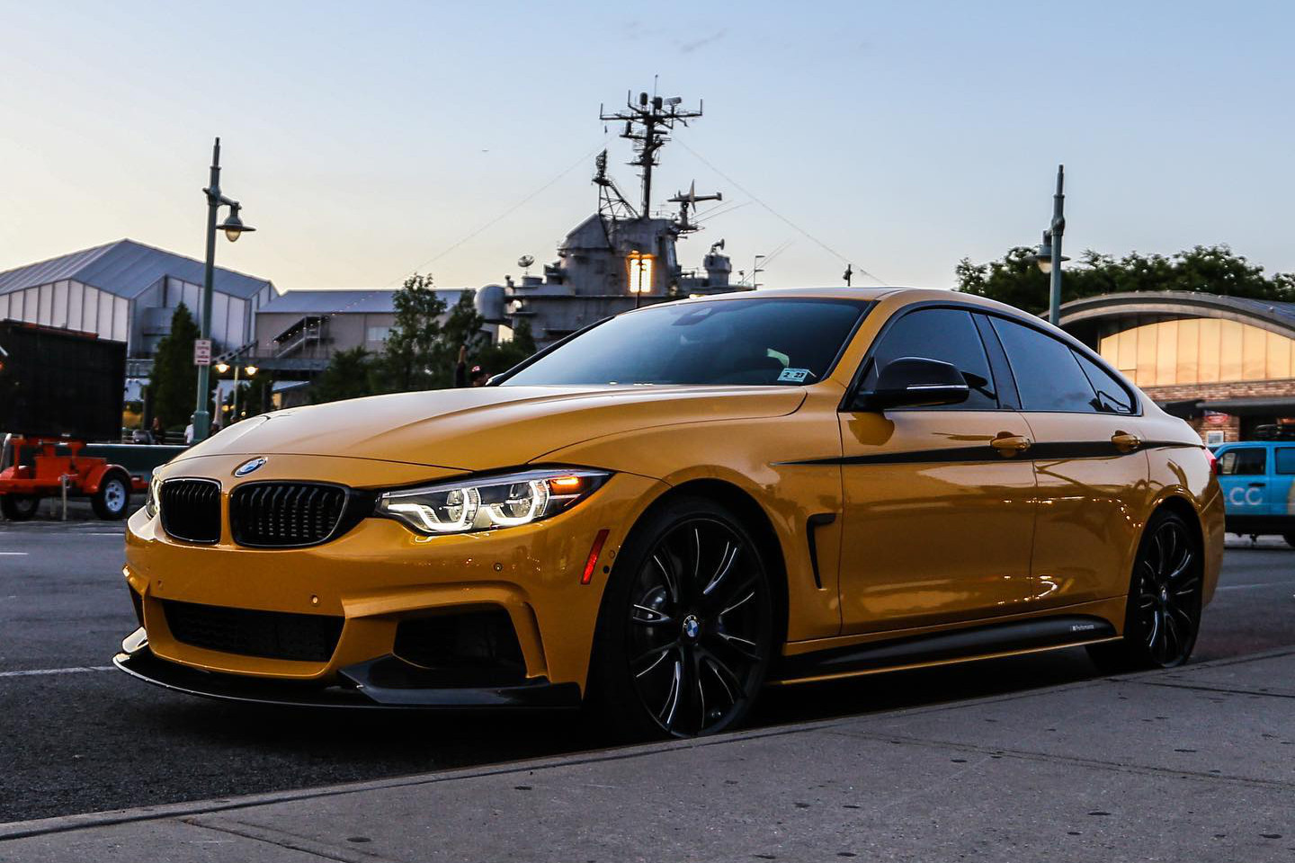 BMW 11er Gran Coupé in Speed Yellow: Weiterhin ein Highlight