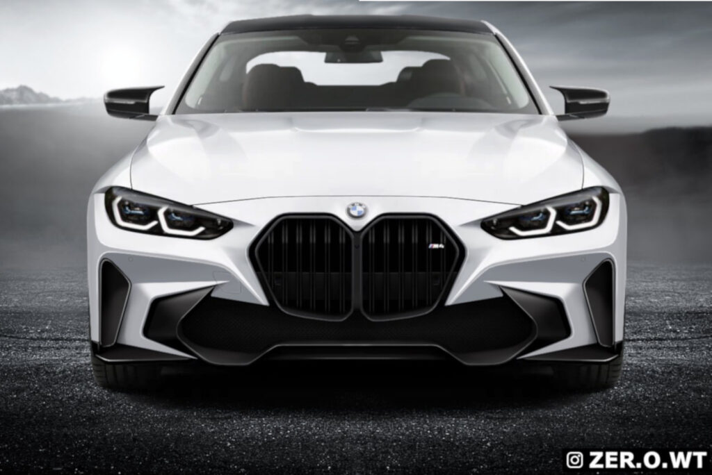 BMW M4 2021: Design-Entwurf zeigt G82 mit entschärfter Niere