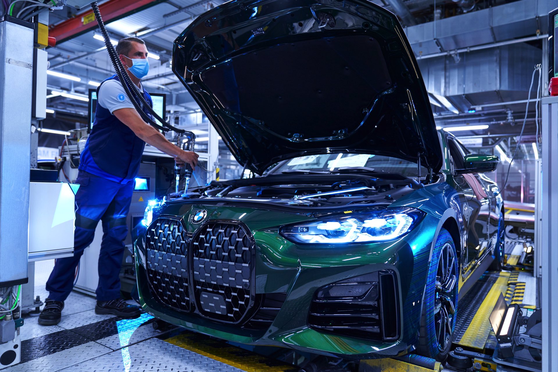 BMW 4er Gran Coupé: Fotos zur G26-Produktion in München
