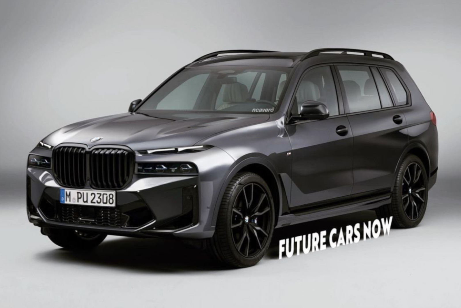 BMW X7 Facelift: Entwurf zeigt G07 LCI mit Split-Headlights