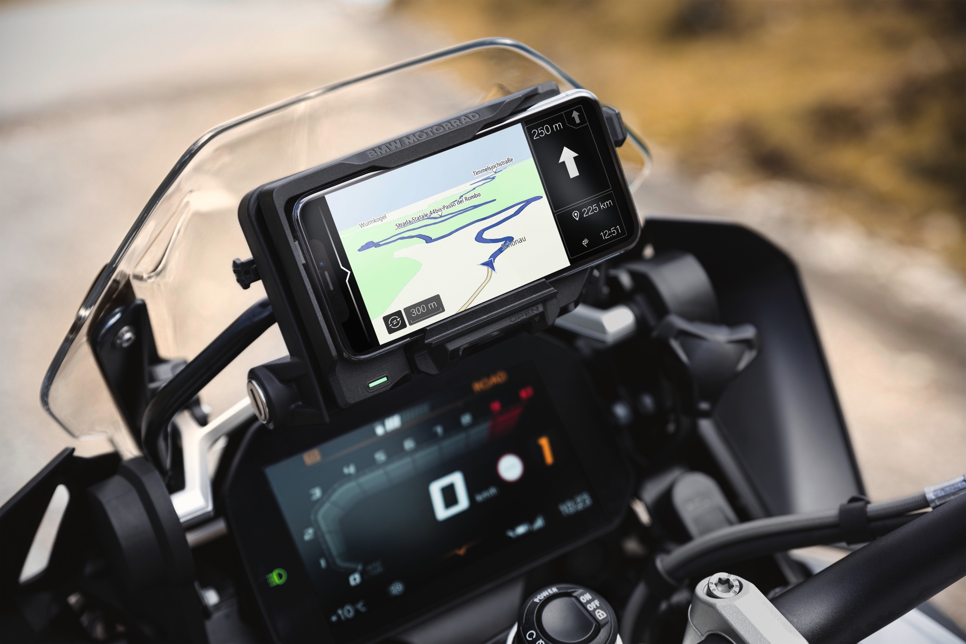BMW Motorrad: ConnectedRide Cradle Smartphone-Halterung