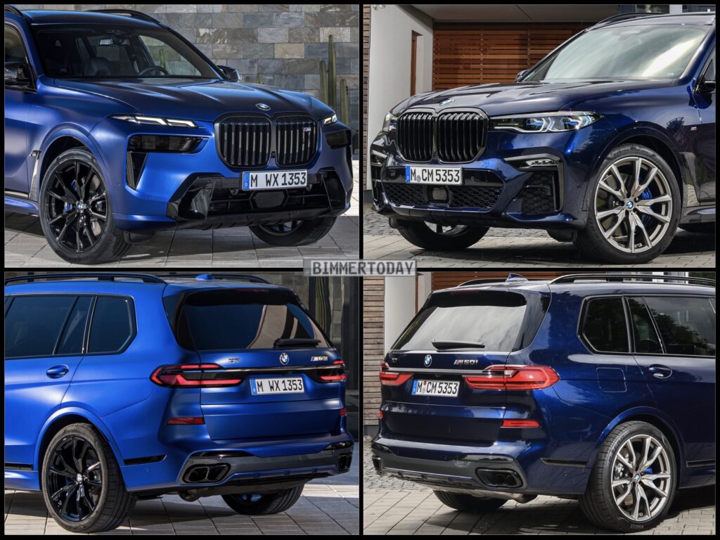 BMW X7 G07: Facelift und Pre-Facelift im Bild-Vergleich