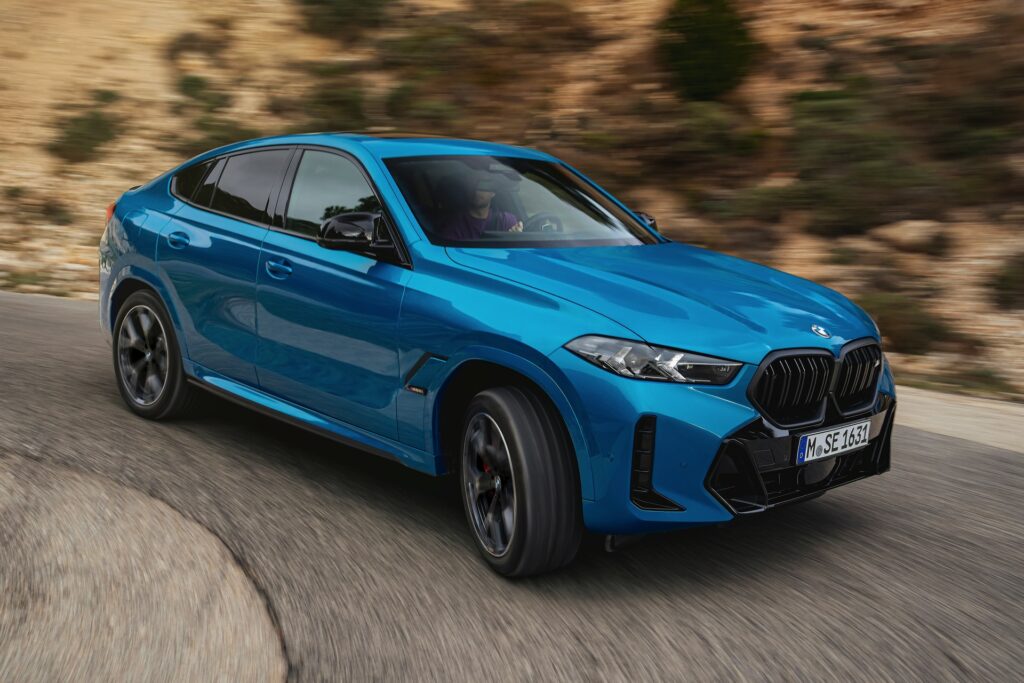 BMW X6 Facelift 2023 Once Again in Winter Trials