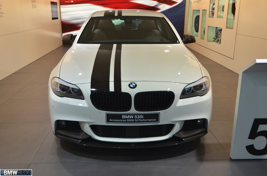 Genf 2013: BMW M Performance 5er F10 zeigt Tuning-Zubehör von BMW