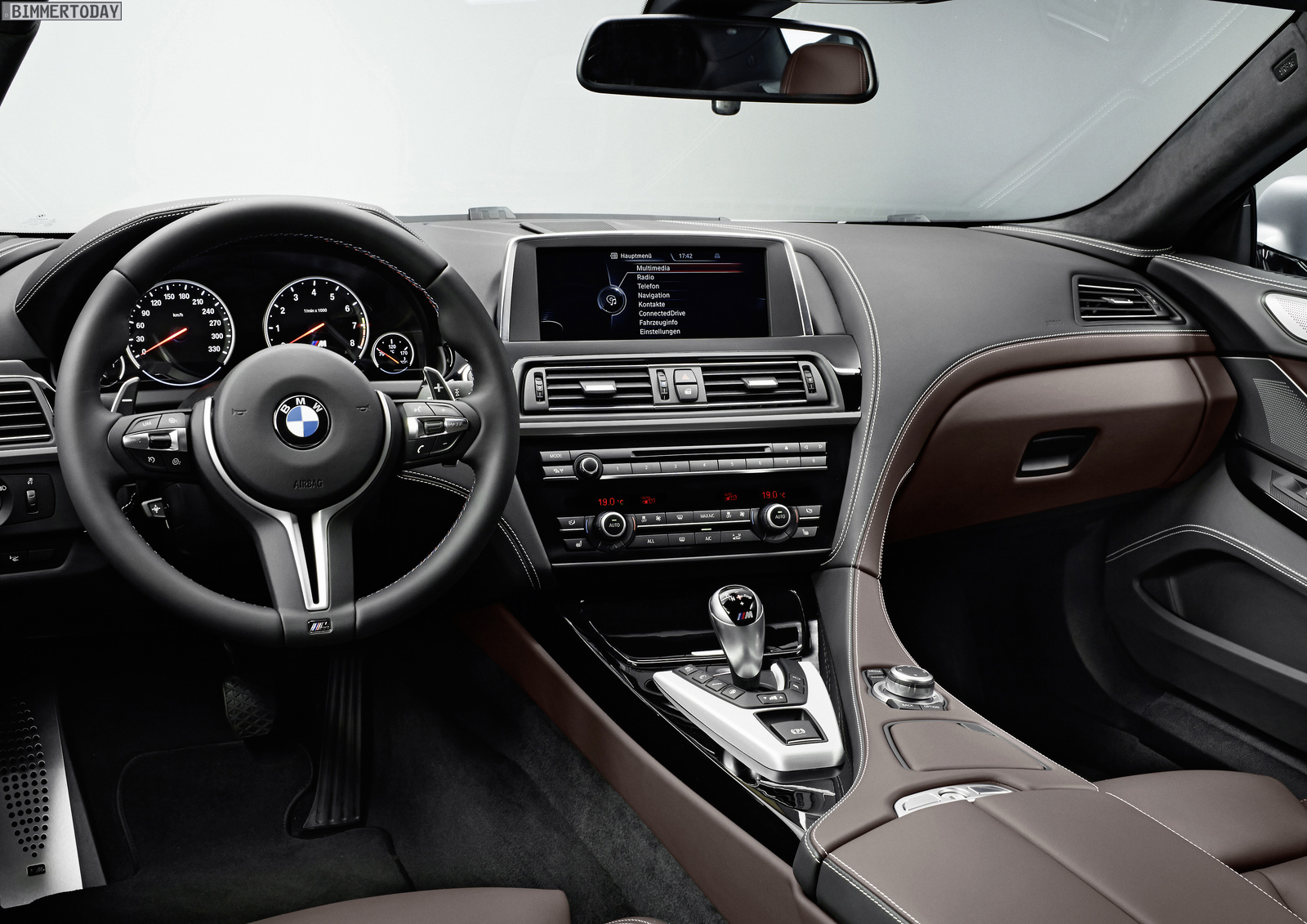 F06 Interior BMW M6 Gran Coupé F06: Offizielle Bilder und Infos zum Luxus-Sportler