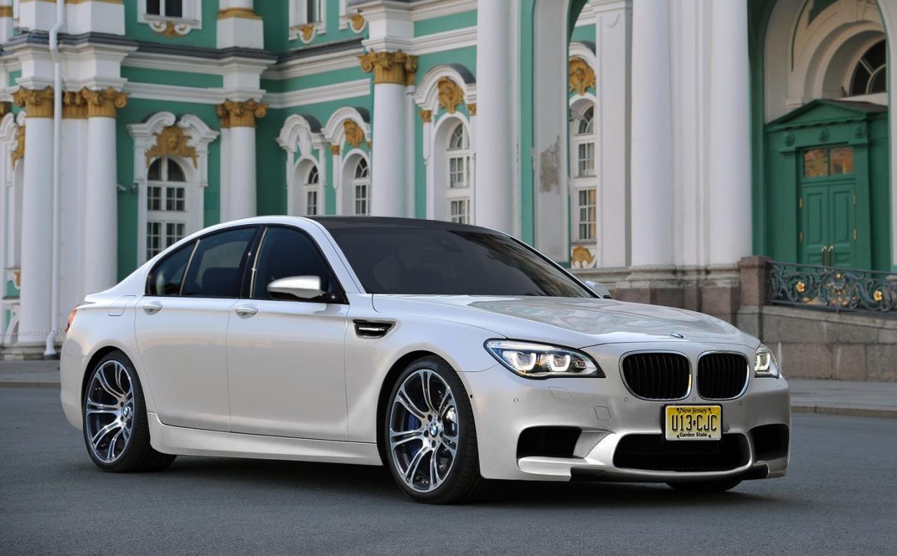 BMW M7 F01:Photoshop-Fantasie mit Carbon-Dach und M-Optik