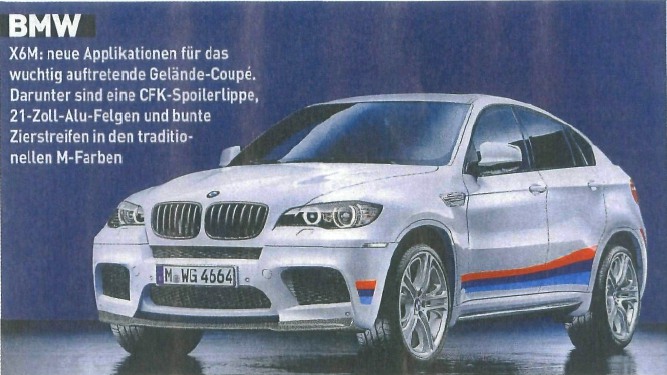 Erstes Bild: BMW Performance liefert Teile für den BMW X6 M E71