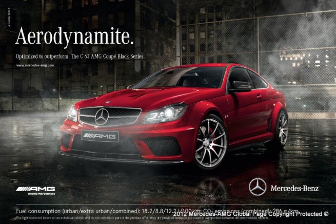 Mercedes-AMG-Werbung-Aerodynamite-C63-AMG-Black-Series-Coupé